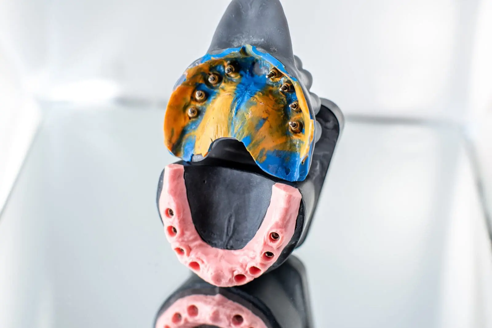 Jaw impressions for implants modeling